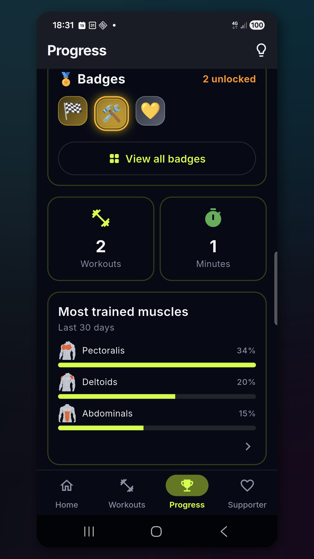 Progress Dashboard